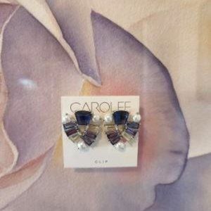 CAROLEE Cluster Clip-on Earrings